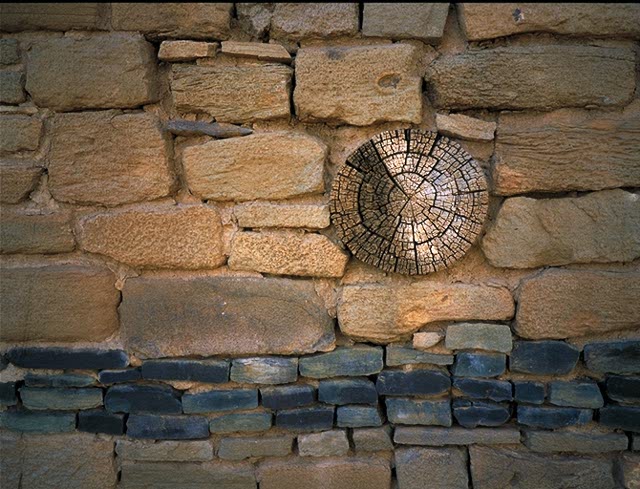 Chaco style masonry