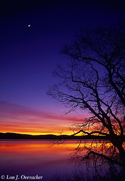 Lower Klamath Sunset (62k)